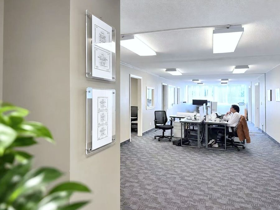 More Construction LLC open-plan office