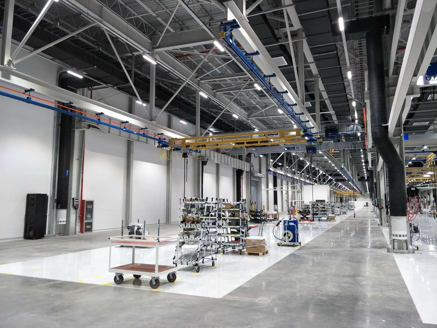 MEP and ductwork installation